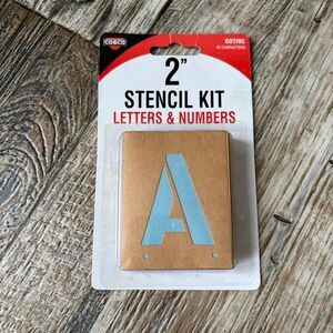 Cosco 2” Stencil Kit Letters & Numbers